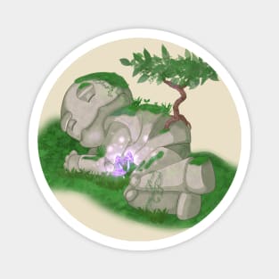 Sleeping Golem Magnet